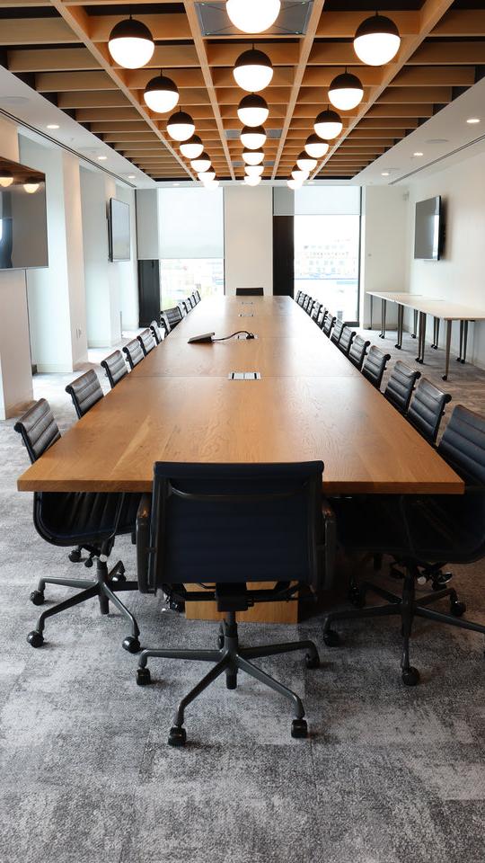 extra long conference table